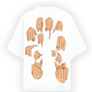 Joyboy Luffy Inspired T shirt - White