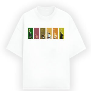 Strawhat Pirates Inspired T shirt - White